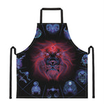 Leo And Astrological Signs Print Apron