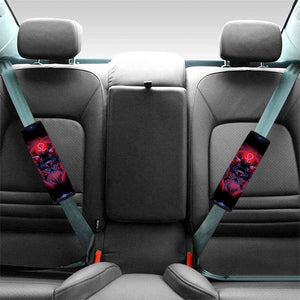 Leo And Astrological Signs Print Car Seat Belt Covers