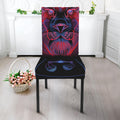 Leo And Astrological Signs Print Dining Chair Slipcover
