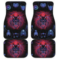 Leo And Astrological Signs Print Front and Back Car Floor Mats
