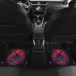 Leo And Astrological Signs Print Front and Back Car Floor Mats