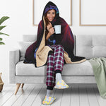 Leo And Astrological Signs Print Hooded Blanket
