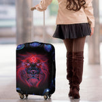 Leo And Astrological Signs Print Luggage Cover