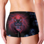 Leo And Astrological Signs Print Men's Boxer Briefs