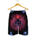 Leo And Astrological Signs Print Men's Shorts