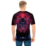 Leo And Astrological Signs Print Men's T-Shirt