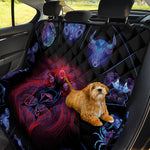 Leo And Astrological Signs Print Pet Car Back Seat Cover