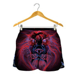 Leo And Astrological Signs Print Women's Shorts