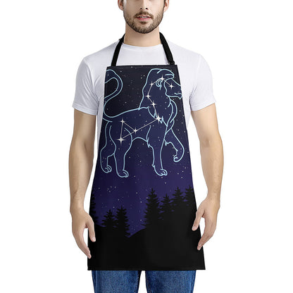 Leo Constellation Print Apron