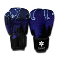 Leo Constellation Print Boxing Gloves
