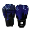 Leo Constellation Print Boxing Gloves