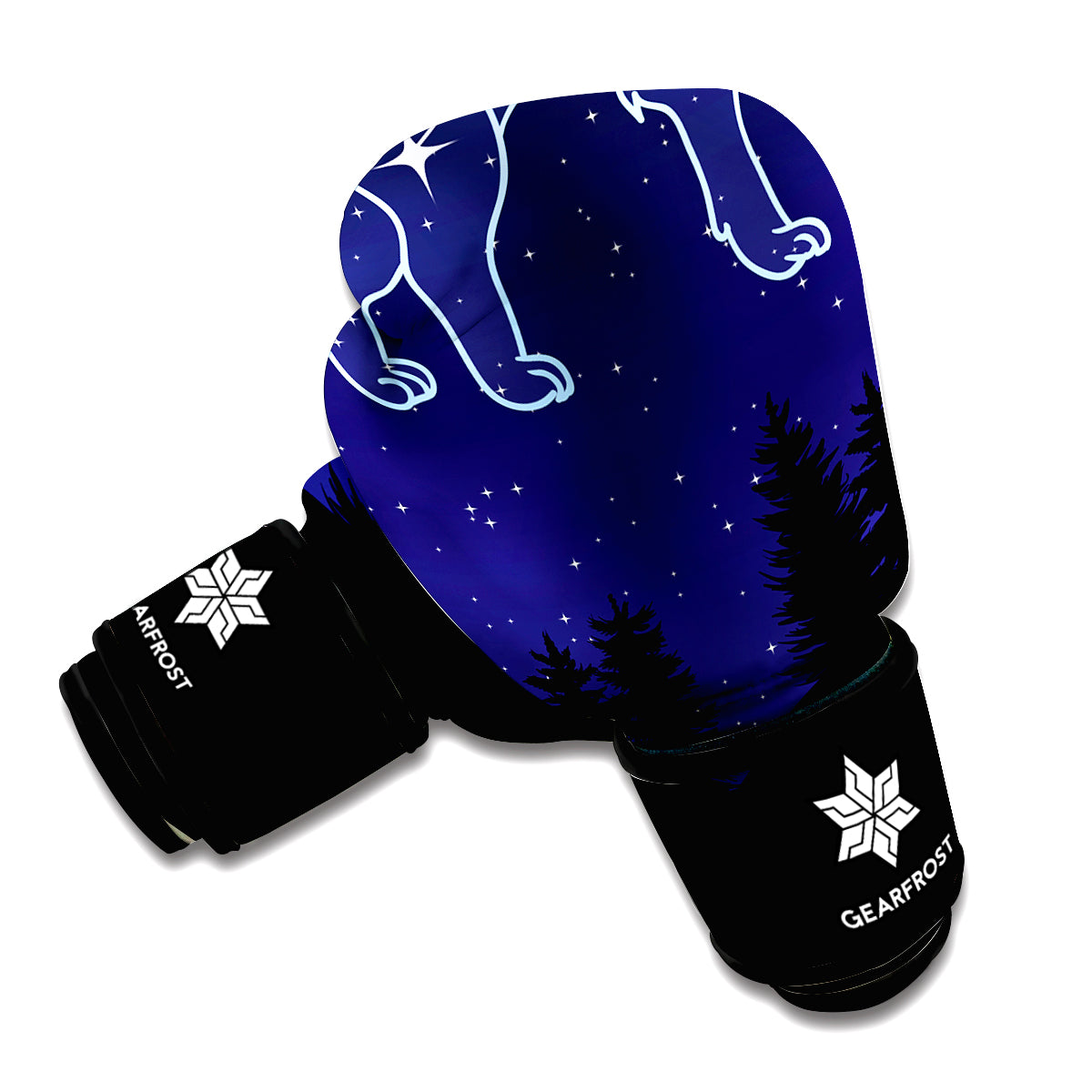 Leo Constellation Print Boxing Gloves