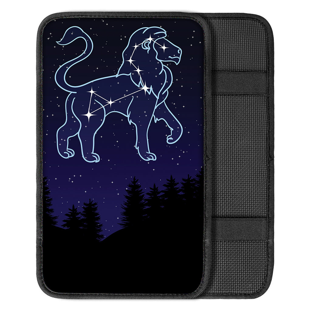 Leo Constellation Print Car Center Console Cover