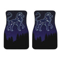Leo Constellation Print Front Car Floor Mats