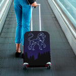 Leo Constellation Print Luggage Cover