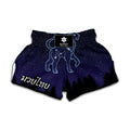 Leo Constellation Print Muay Thai Boxing Shorts