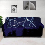 Leo Constellation Print Sofa Cover