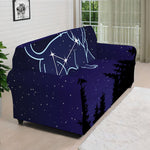 Leo Constellation Print Sofa Cover