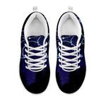 Leo Constellation Print White Sneakers