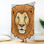 Leo Pixel Print Blanket