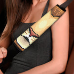 Leo Pixel Print Car Seat Belt Covers