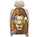 Leo Pixel Print Car Seat Organizers