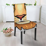 Leo Pixel Print Dining Chair Slipcover
