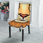 Leo Pixel Print Dining Chair Slipcover