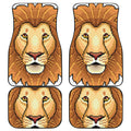 Leo Pixel Print Front and Back Car Floor Mats