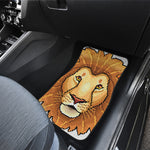 Leo Pixel Print Front and Back Car Floor Mats