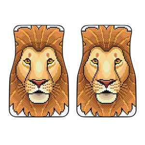 Leo Pixel Print Front Car Floor Mats