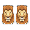 Leo Pixel Print Front Car Floor Mats