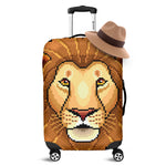Leo Pixel Print Luggage Cover