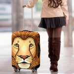 Leo Pixel Print Luggage Cover