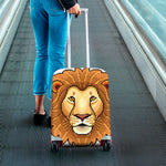 Leo Pixel Print Luggage Cover