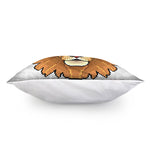 Leo Pixel Print Pillow Cover