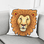 Leo Pixel Print Pillow Cover