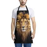 Leo Portrait Print Apron