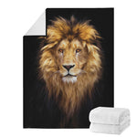 Leo Portrait Print Blanket