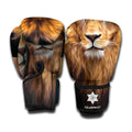 Leo Portrait Print Boxing Gloves