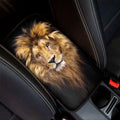 Leo Portrait Print Car Center Console Cover