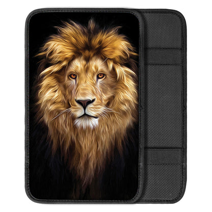 Leo Portrait Print Car Center Console Cover