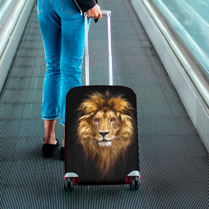 Leo Portrait Print Luggage Cover