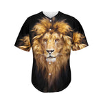 Leo Portrait Print Men's Baseball Jersey