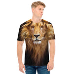 Leo Portrait Print Men's T-Shirt