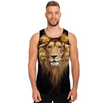 Leo Portrait Print Men's Tank Top