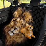 Leo Portrait Print Pet Car Back Seat Cover