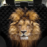 Leo Portrait Print Pet Car Back Seat Cover