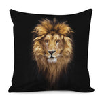 Leo Portrait Print Pillow Cover