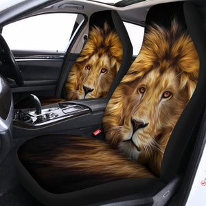 Leo Portrait Print Universal Fit Car Seat Covers